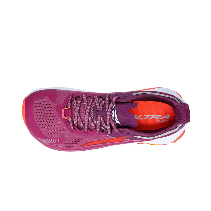 Purple / Orange Altra OLYMPUS 5 Women's Trail Running Shoes | Australia AL0869Q49