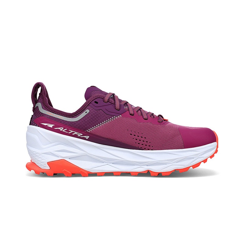 Purple / Orange Altra OLYMPUS 5 Women's Trail Running Shoes | Australia AL0869Q49