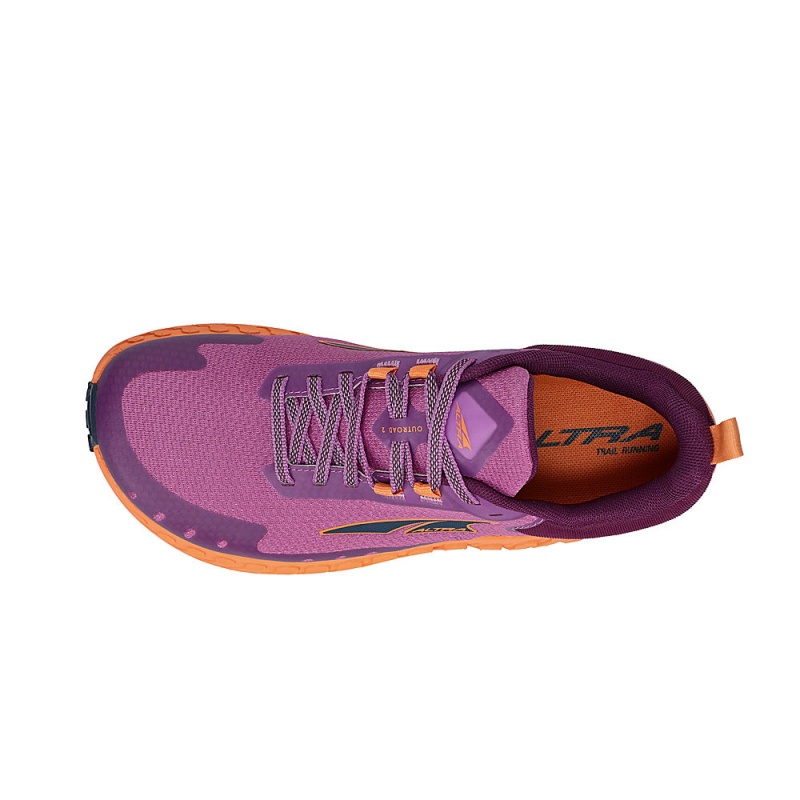 Purple / Orange Altra OUTROAD 2 Women's Road Running Shoes | Australia AL8907E53