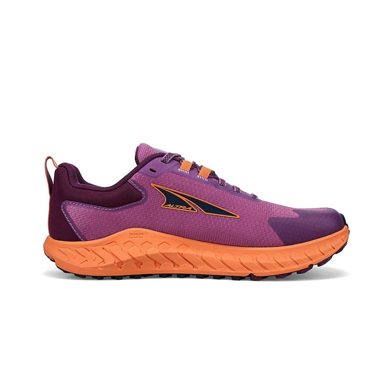 Purple / Orange Altra OUTROAD 2 Women's Road Running Shoes | Australia AL8907E53