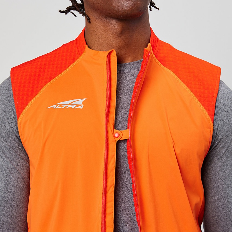 Red Altra TRAIL WIND VEST Men's Jackets | Australia AL5621R79