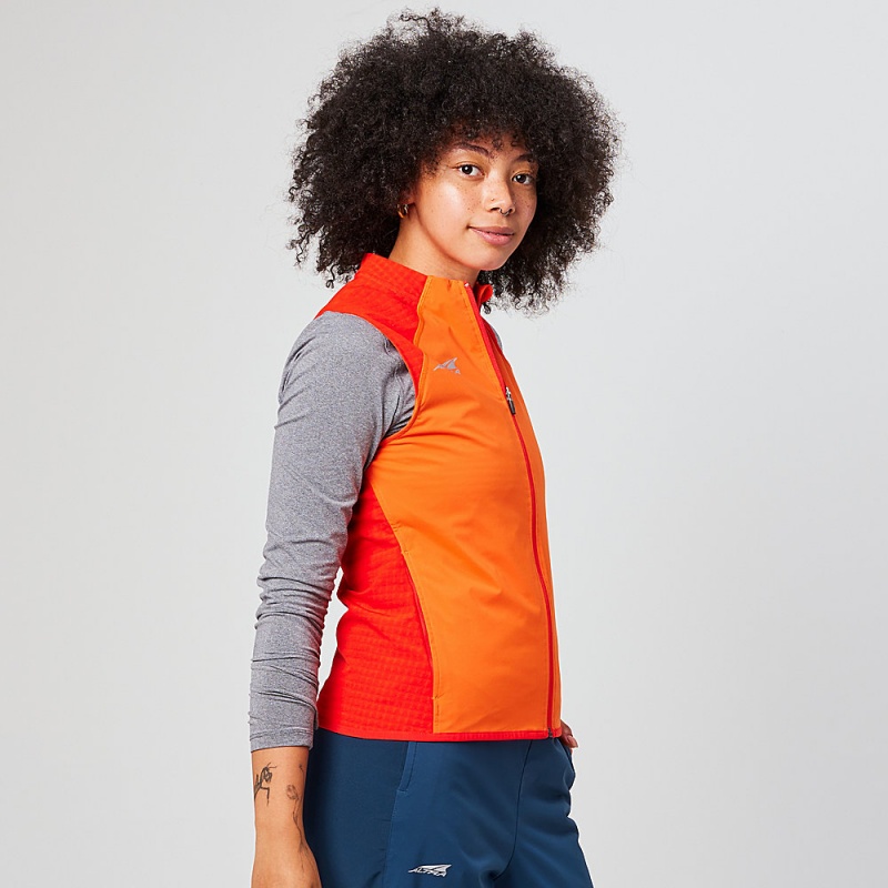 Red Altra TRAIL WIND VEST Women's Jackets | Australia AL6245M90