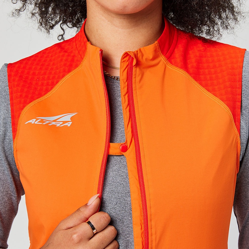 Red Altra TRAIL WIND VEST Women's Jackets | Australia AL6245M90