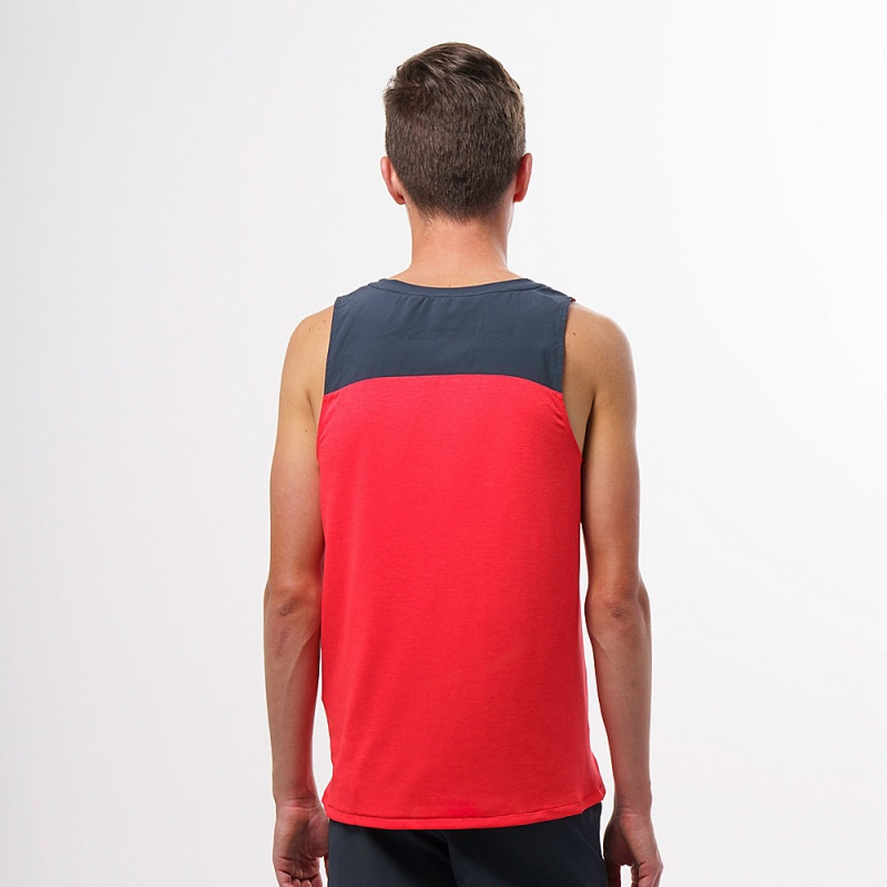 Red Altra VANISH Men's Tank Top | Australia AL8475G92