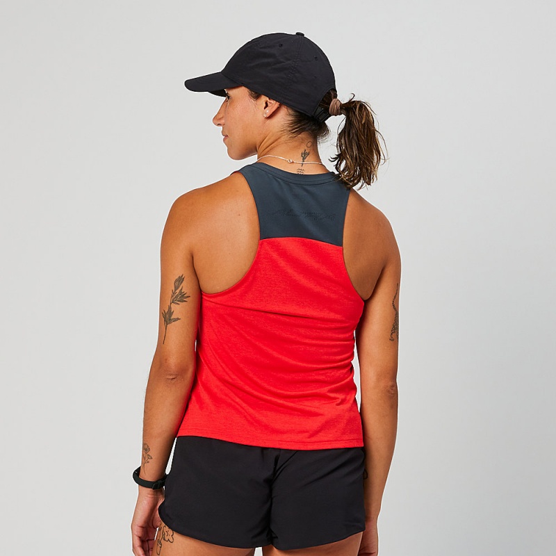 Red Altra VANISH Women's Tank Top | Australia AL9481Z51