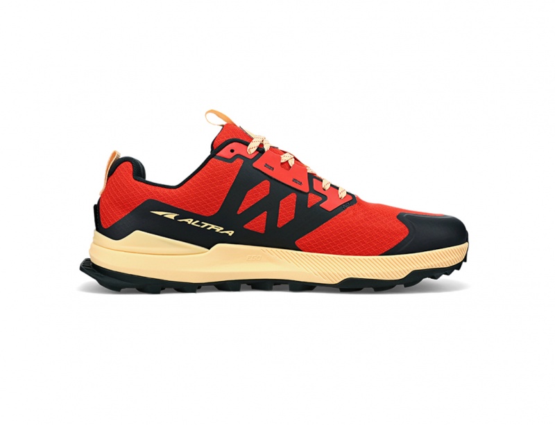 Red / Orange Altra LONE PEAK 7 Men's Trail Running Shoes | Australia AL3548J21