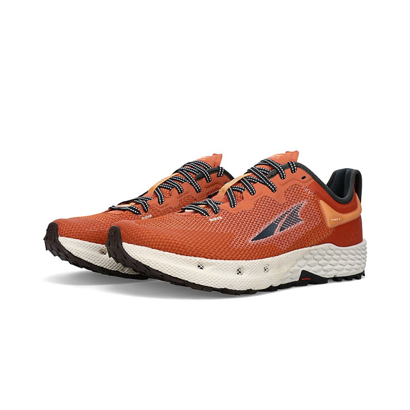 Red / Orange Altra TIMP 4 Women's Trail Running Shoes | Australia AL5864R67