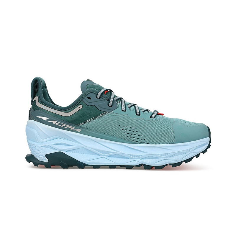 Turquoise Altra OLYMPUS 5 Women's Trail Running Shoes | Australia AL1860N87