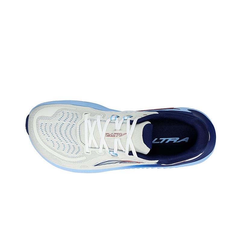 White / Blue Altra PARADIGM 7 Women's Road Running Shoes | Australia AL2649Q13