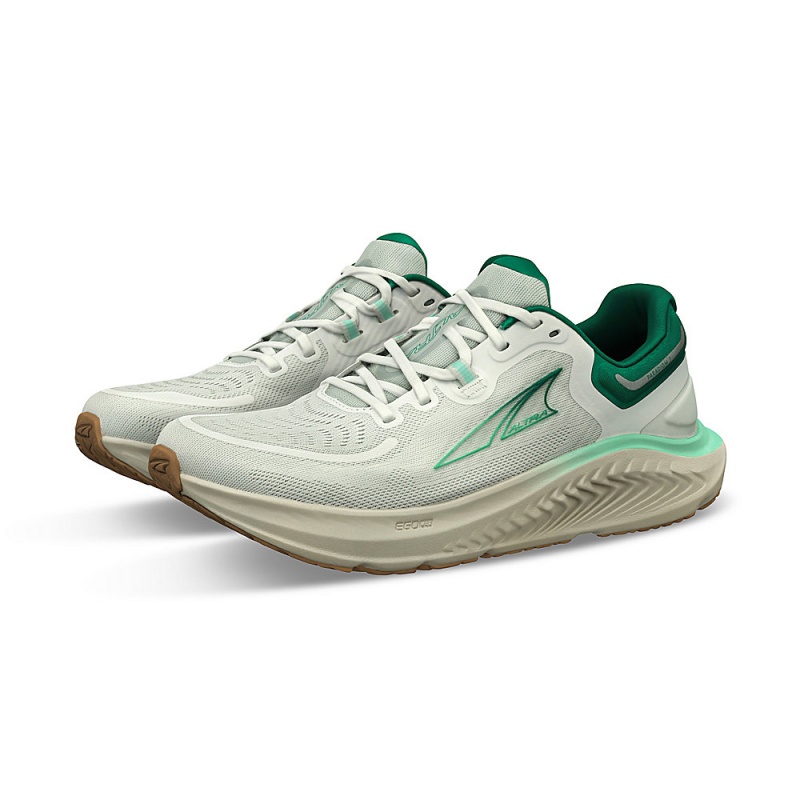 White / Green Altra PARADIGM 7 Women's Road Running Shoes | Australia AL9412T64