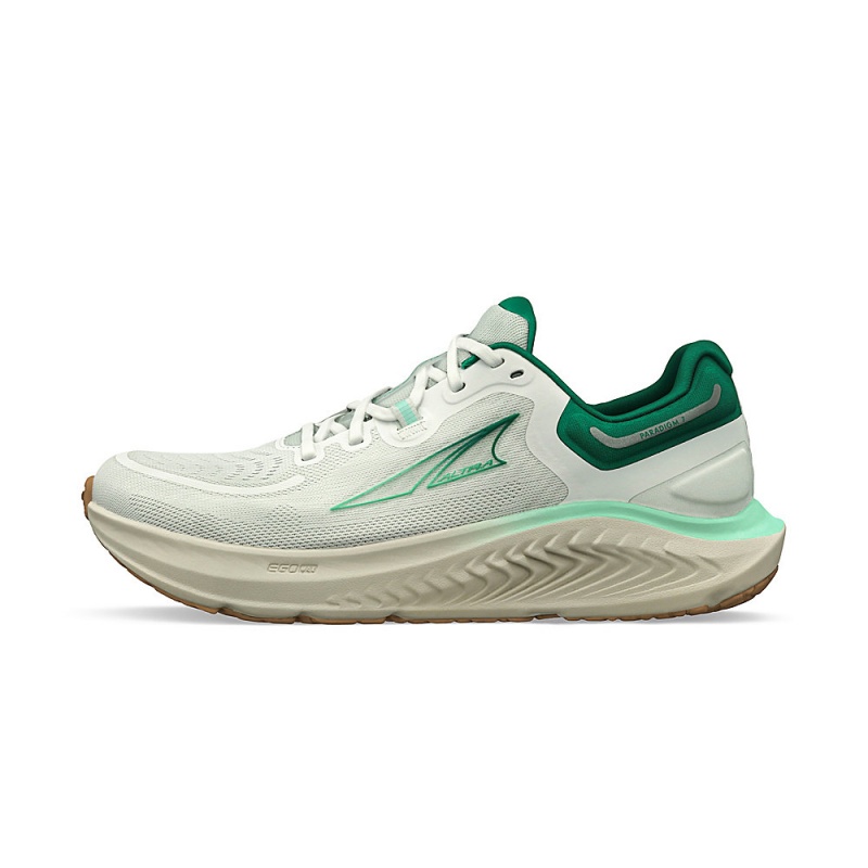 White / Green Altra PARADIGM 7 Women\'s Road Running Shoes | Australia AL9412T64