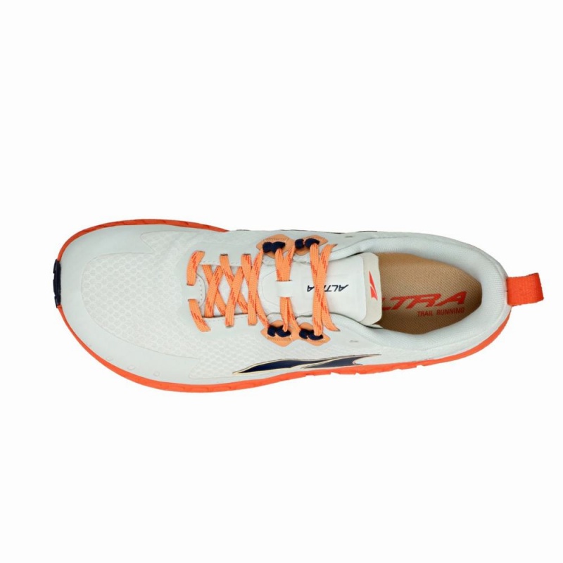 White / Orange Altra OUTROAD Men's Trail Running Shoes | Australia AL1987R94