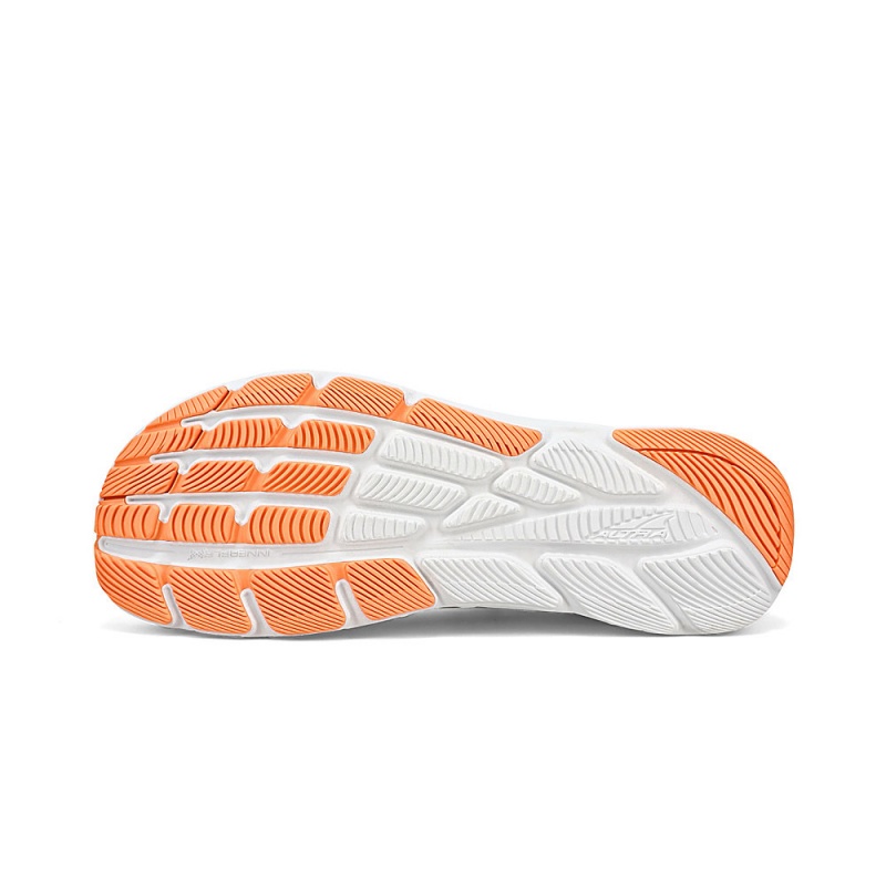 White / Orange Altra RIVERA 3 Men's Training Shoes | Australia AL6091W04