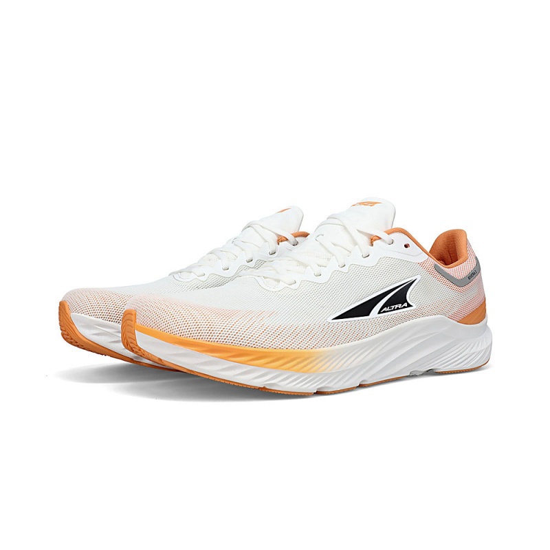 White / Orange Altra RIVERA 3 Men's Training Shoes | Australia AL6091W04