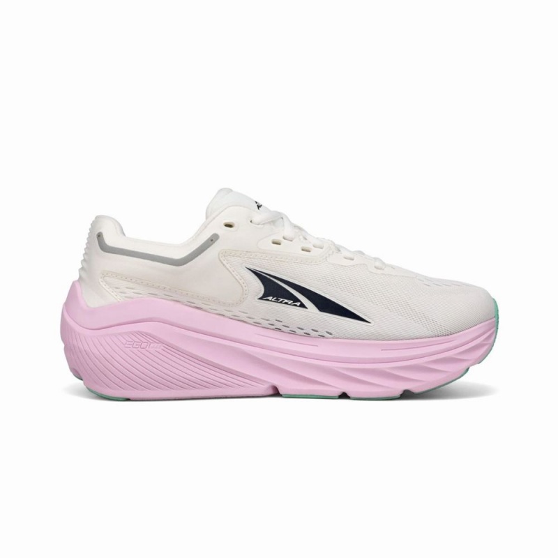 White / Pink Altra VIA OLYMPUS Women's Road Running Shoes | Australia AL0176U25