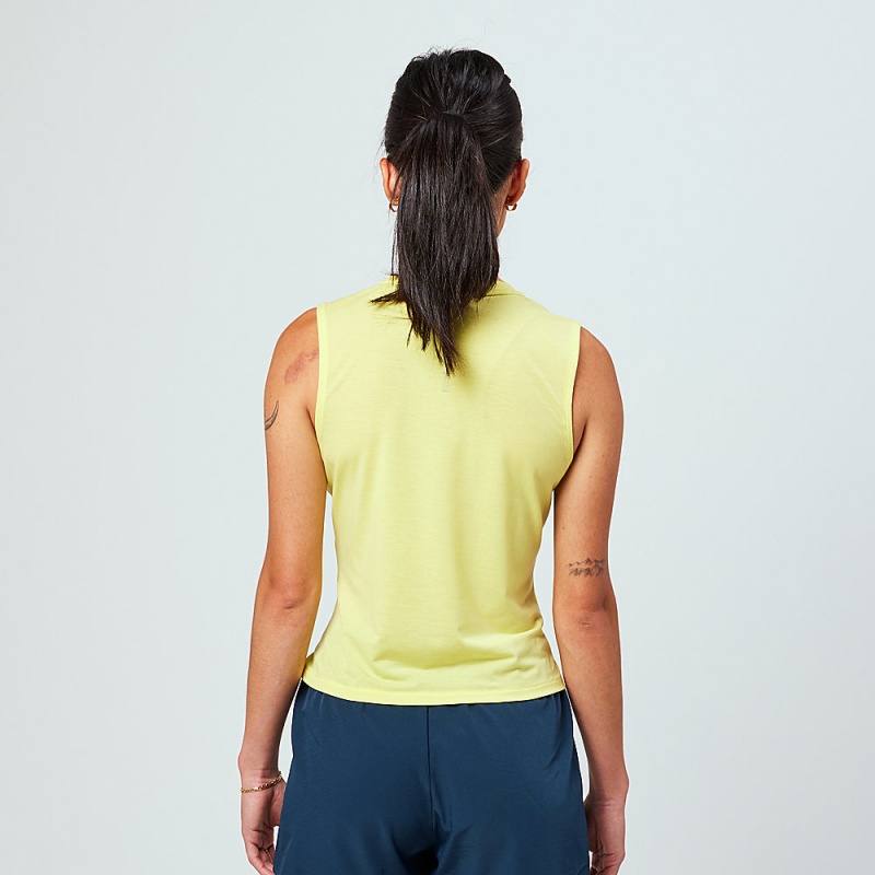 Yellow Altra TRAIL Women's Tank Top | Australia AL7591J93