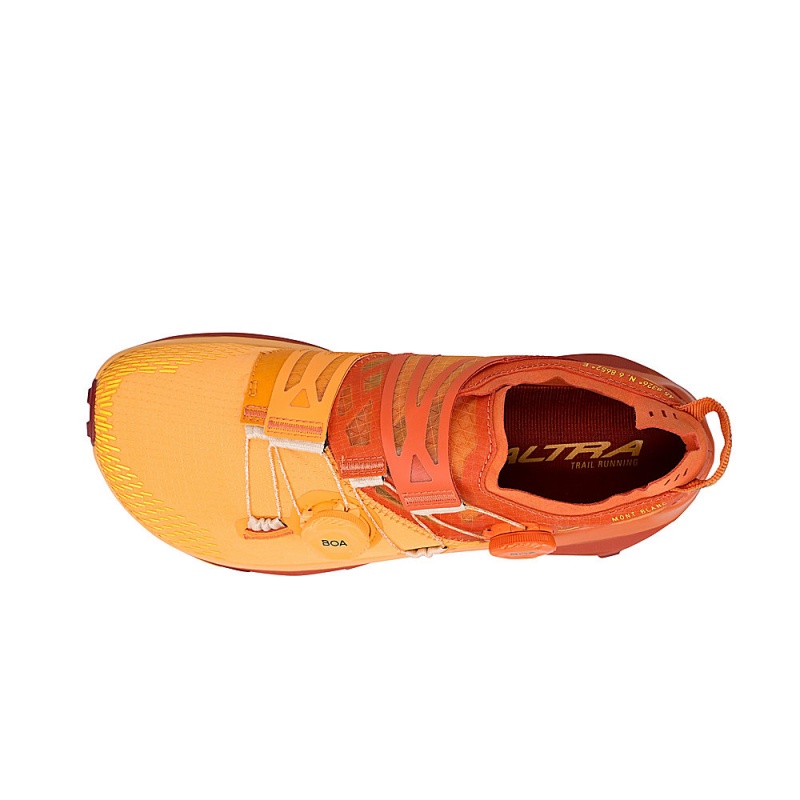 Yellow Orange Altra MONT BLANC BOA Women's Trail Running Shoes | Australia AL3469T07